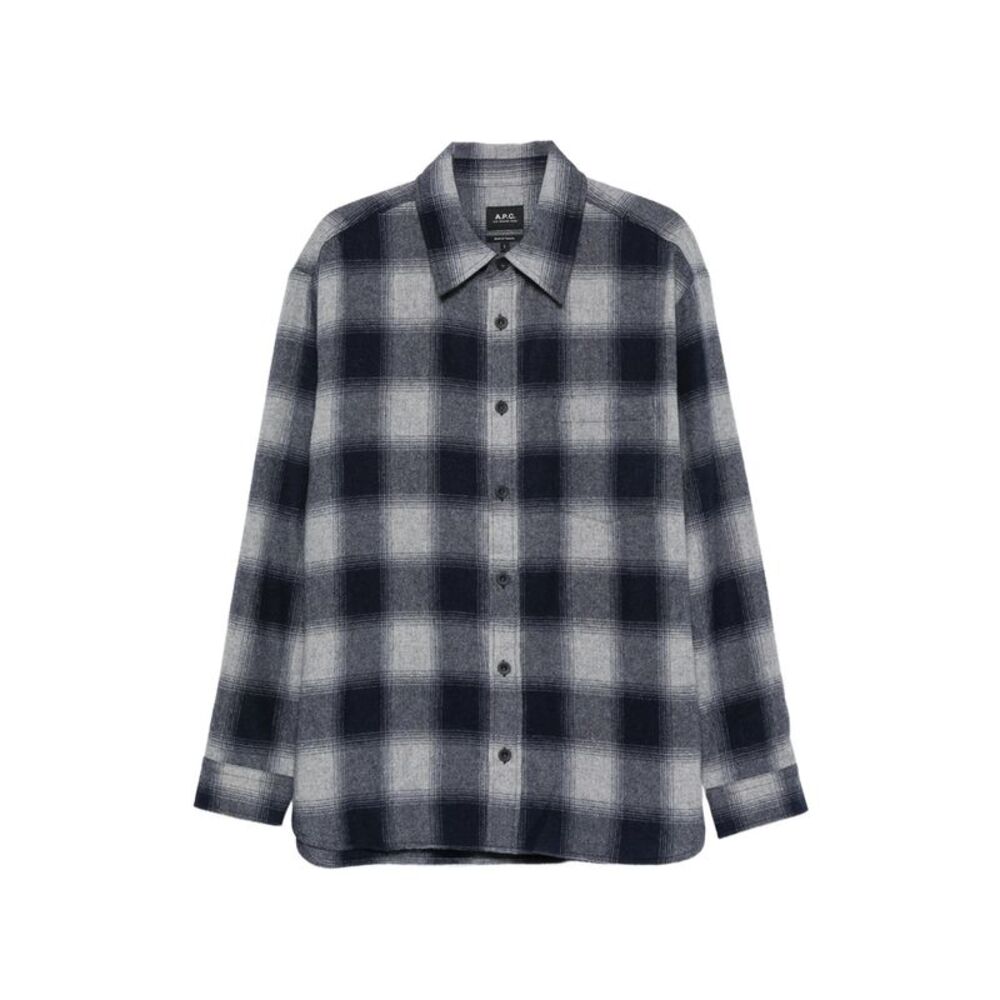 A.P.C. Grey Shirts Men